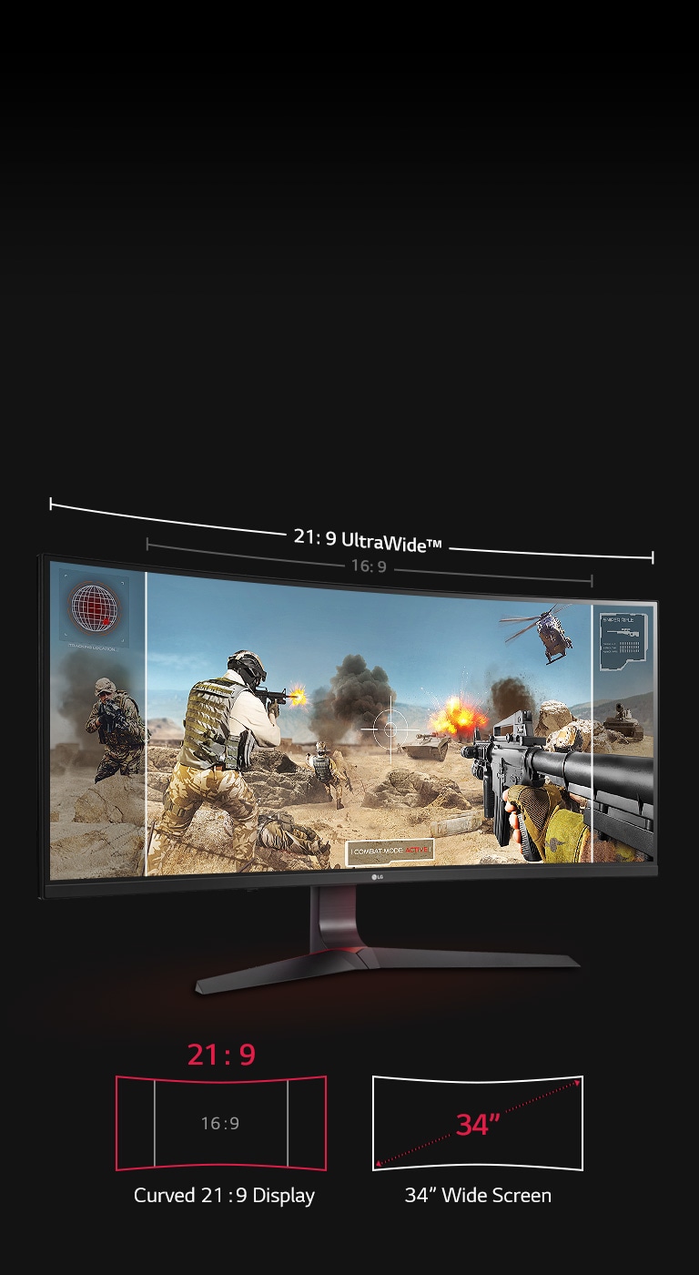 Ultra Wide Gaming Monitor | 34GL750-B | LG levant