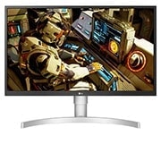 LG 27'' 4K UHD IPS LED HDR Monitor with USB-C port, 27UP550N-W, 27up550n-w, thumbnail 1