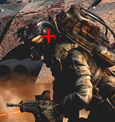 crosshair target point activation mode