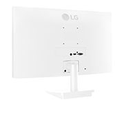 LG 27 (68.58cm) IPS Full HD Monitor with 3-Side Virtually Borderless Design, rear perspective view, 27MP400-W, thumbnail 7