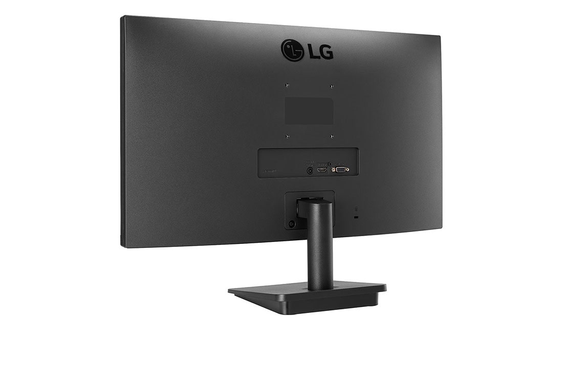 LG 23.8'' IPS Full HD Monitor with 3-Side Virtually Borderless Design, LG 24MP400-W rear perspective view, 24MP400-W, thumbnail 7