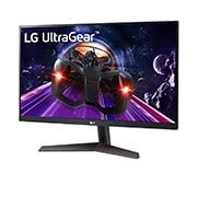 LG 23.8” UltraGear™ Full HD IPS 1ms (GtG) Gaming Monitor, -15 degree side view, 24GN60R-B, thumbnail 2