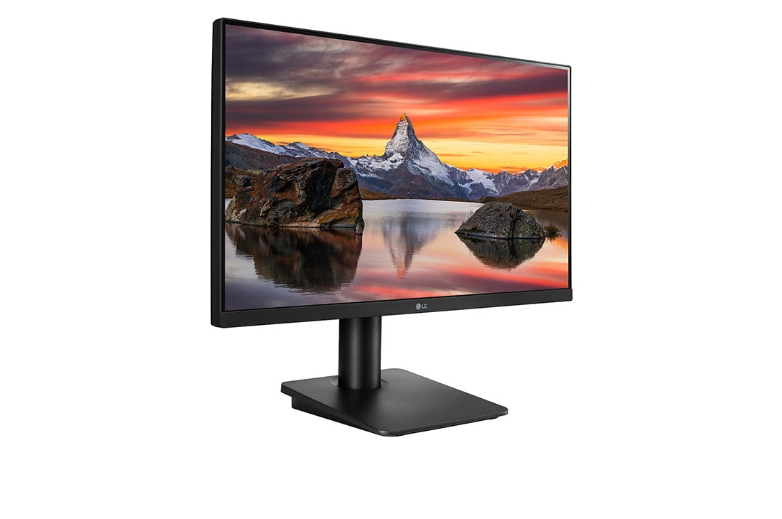 LG 24MQ450-B.AUS 23.8 Full HD (1920 x 1080) 75Hz LED Monitor; AMD  FreeSync; VGA HDMI DisplayPort; Flicker Safe; 3-Side - Micro Center