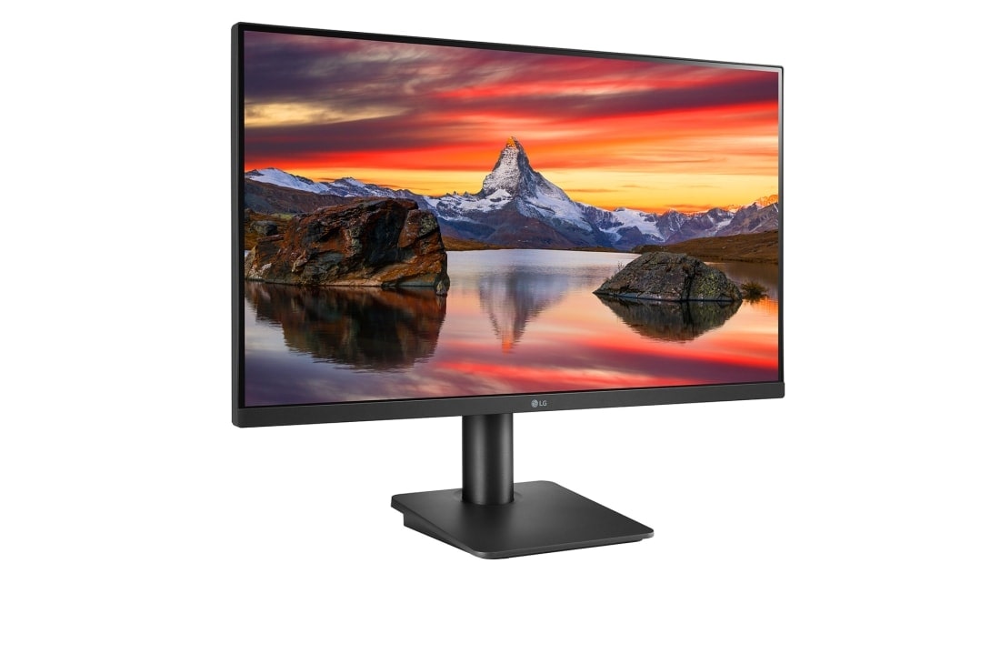 LG 27'' IPS Full HD Monitor with 3-Side Virtually Borderless Design, +15 degree side view, 27MP450-B, thumbnail 3