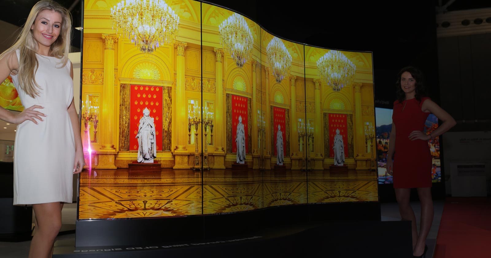 65-inch Dual-View Curved Tiling OLED Display (65EJ5C)