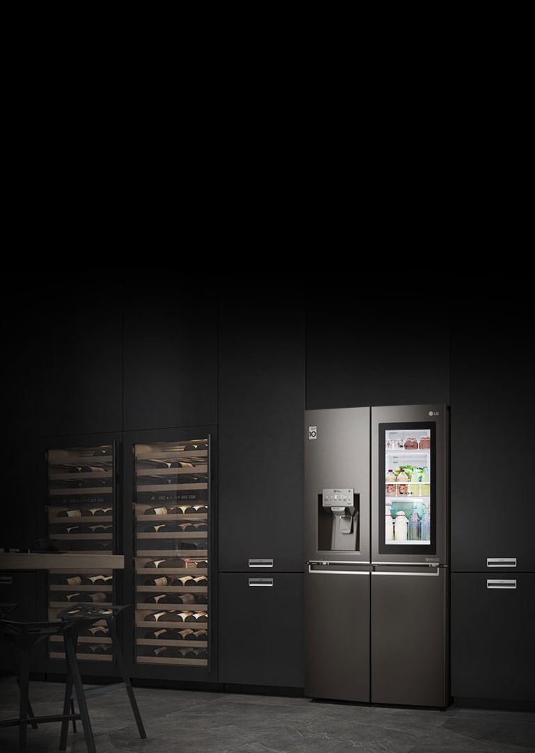 Lg instaview door-in-door refrigerator