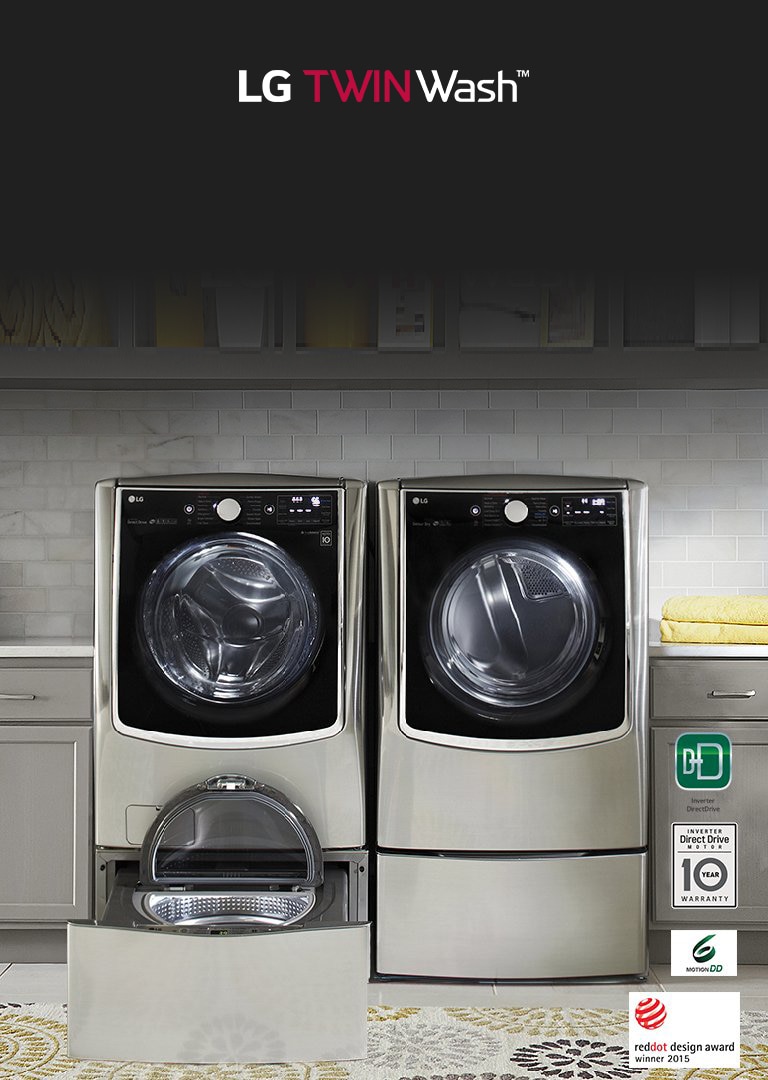 TWINWash™: Twin Load Washing LG Levant