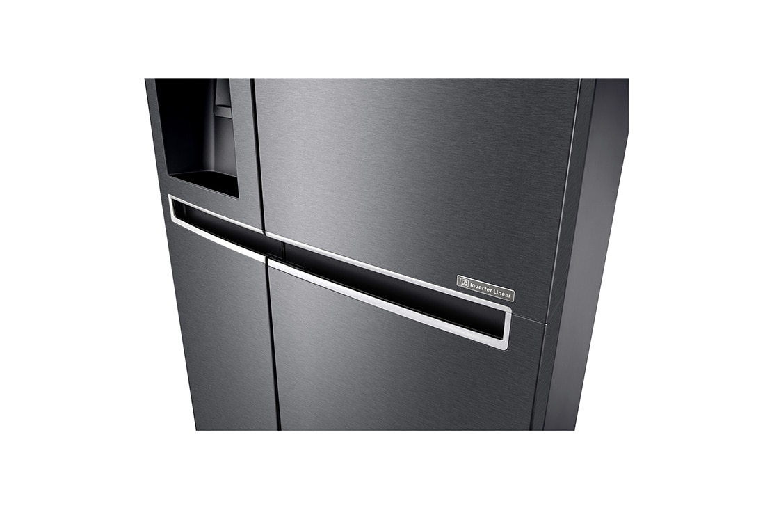 LG Side by Side Refrigerator, 668L Gross Capacity, SmartThinQ