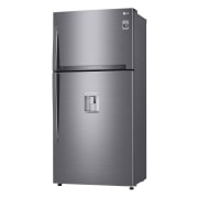 LG Top freezer Refrigerator 630L Gross Capacity, Inverter Linear Compressor, DoorCooling+™, Hygiene FRESH+™ ,  Platinum Silver Color, GRM-852DHLL, thumbnail 4
