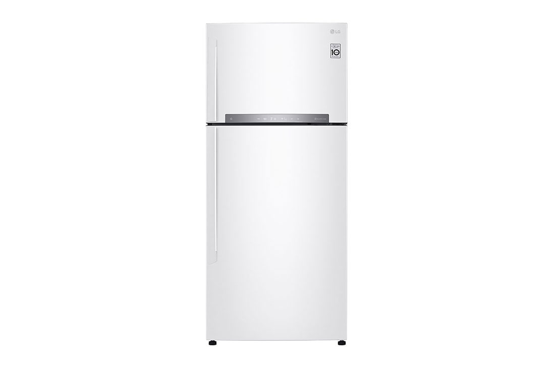 LG Top freezer Refrigerator 547L Gross Capacity, Inverter Linear Compressor, DoorCooling+™, White Color, GNM-732HWL, GNM-732HWL