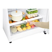 LG Top freezer Refrigerator 547L Gross Capacity, Inverter Linear Compressor, DoorCooling+™, White Color, GNM-732HWL, GNM-732HWL, thumbnail 7