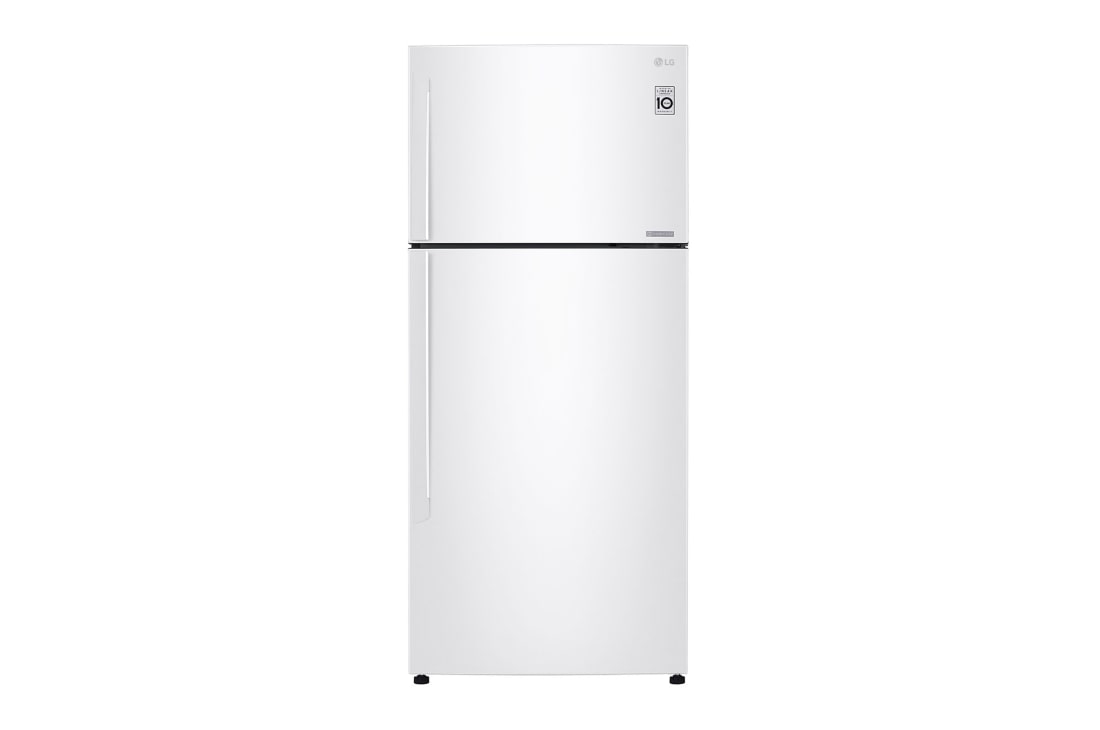 LG Top freezer Refrigerator 516L Gross Capacity, Inverter Linear Compressor, DoorCooling+™, White Color, GNM-642WL, GNM-642WL