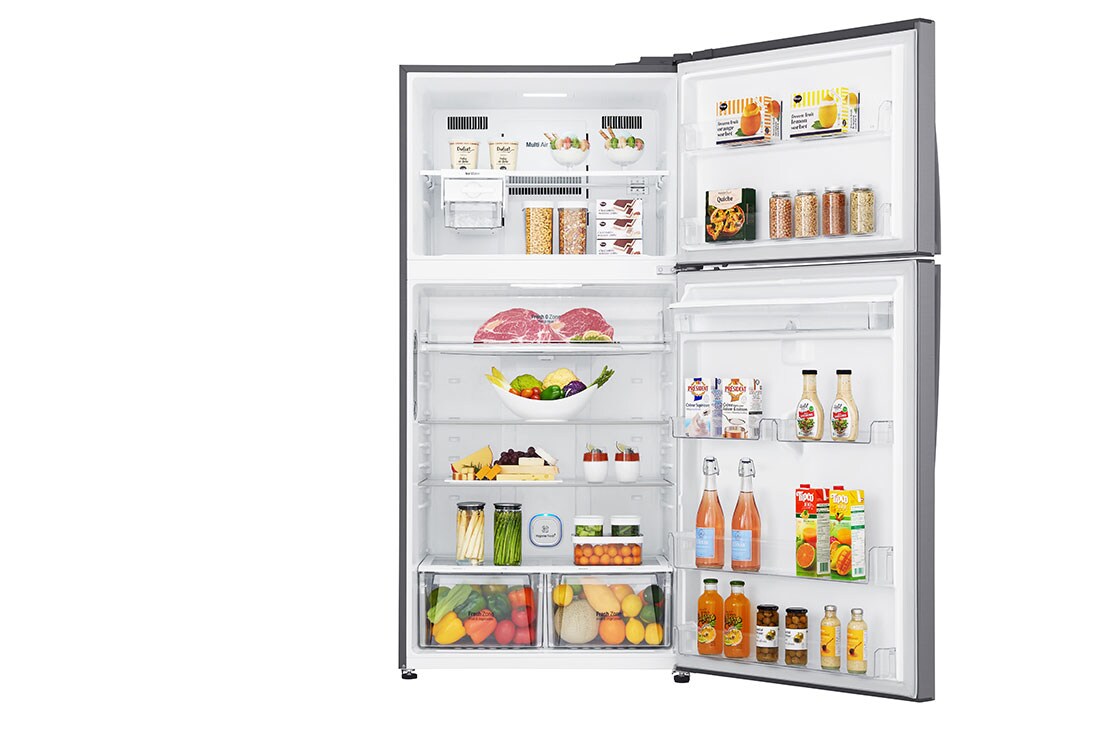 LG Top Mount Refrigerator 630L Gross Capacity, Inverter Linear Compressor, DoorCooling+™, Hygiene FRESH+™ , Platinum Silver Color, GRM-832DHLL, GRM-832DHLL, thumbnail 16