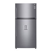 LG Top Mount Refrigerator 630L Gross Capacity, Inverter Linear Compressor, DoorCooling+™, Hygiene FRESH+™ , Platinum Silver Color, GRM-832DHLL, GRM-832DHLL, thumbnail 2