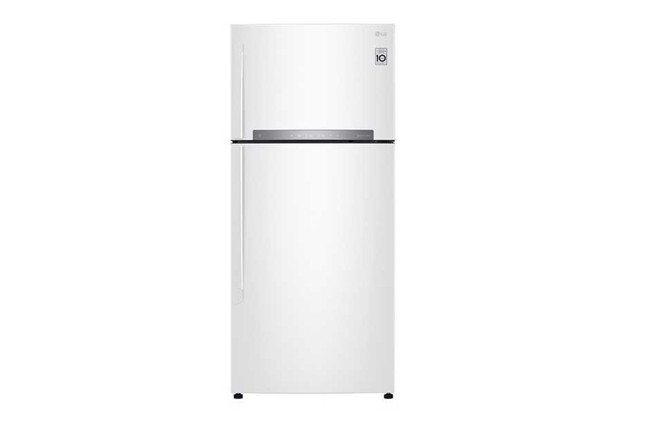 LG Top freezer Refrigerator 516L Gross Capacity, Inverter Linear Compressor, DoorCooling+™, White Color, GNM-705HWL