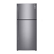 LG Top Freezer Refrigerator 437L Gross Capacity, Silver Color, Inverter Linear Compressor, DoorCooling+™, LG-GNM-522LL, GNM-522LL, thumbnail 1