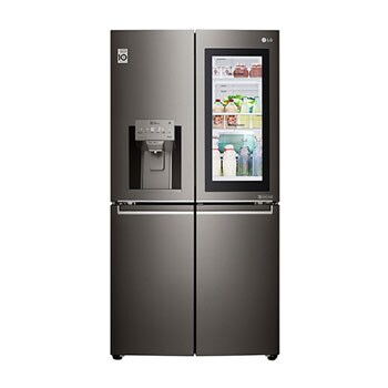InstaView Door-in-Door™ , Four Door Refrigerator, 705L Gross Capacity with HygieneFRESH+™, Black Stainless Color1