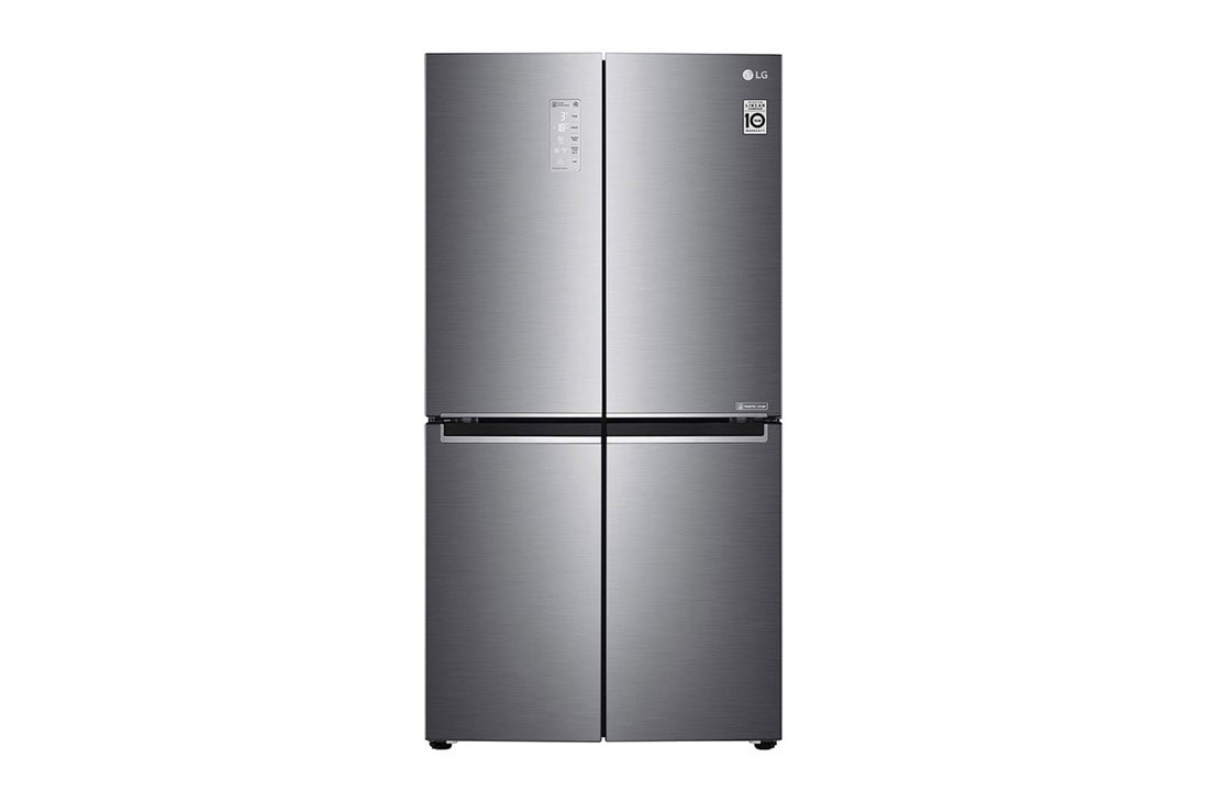 LG 4 Door Refrigerator 725L Gross Capacity, Inverter Linear Compressor, Smart Storage System, Hygiene Fresh+™, Steel Color, GRB-274PN