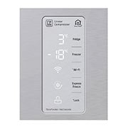 LG Slim French Door Gross Capacity 594L with 835mm width & Inverter Linear Compressor, GCB-244PN, thumbnail 6