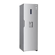 LG 384L LINEARCooling™ 1 Door  Refrigerator in Stainless Steel Finish, Left Side view, GC-F511ELDM, thumbnail 11