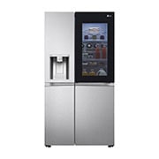 LG InstaView™ 611L Door In Door Refrigerator, UVnano™, LINEARCooling™, ThinQ™ in Silver color, GCX-287TNS, GCX-287TVS, thumbnail 1