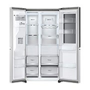 LG InstaView™ 611L Door In Door Refrigerator, UVnano™, LINEARCooling™, ThinQ™ in Silver color, GCX-287TNS, GCX-287TVS, thumbnail 10