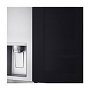 LG InstaView™ ThinQ™ 611L Side by Side Refrigerator, UVnano™, LINEARCooling™, ThinQ™ in Silver color, GCX-287TNS, GCX-287TNS, thumbnail 4