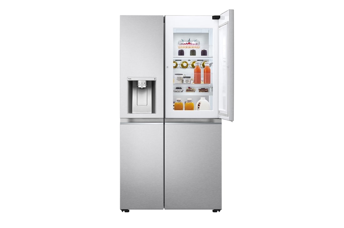 LG DoorinDoor™ ThinQ™ Side by Side 611L Refrigerator, UVnano