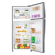 LG Top freezer Refrigerator 516L Gross Capacity, Smart Inverter Compressor, DoorCooling+™, Silver Color, GNM-705HLI, GNM-705HLI, thumbnail 3