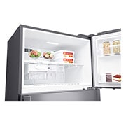 LG Top freezer Refrigerator 516L Gross Capacity, Smart Inverter Compressor, DoorCooling+™, Silver Color, GNM-705HLI, GNM-705HLI, thumbnail 7