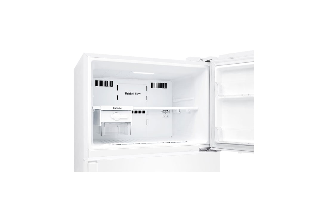 LG Top freezer Refrigerator 516L Gross Capacity, Smart Inverter Compressor, DoorCooling+™, White Color, GNM-705HWI, GNM-705HWI, thumbnail 8