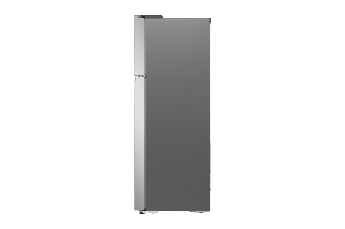 LG Top freezer Refrigerator 423L Gross Capacity, Smart Inverter™ , Silver Color, side view, GLB-582GVLP, thumbnail 14