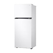 LG Top freezer Refrigerator 423L Gross Capacity, Smart Inverter™ , White Color, right perspective view, GLB-582GVWP, thumbnail 13