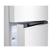LG Top freezer Refrigerator 423L Gross Capacity, Smart Inverter™ , White Color, detail view of bottom fridge handle, GLB-582GVWP, thumbnail 9