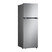 LG Top freezer Refrigerator 360L Gross Capacity, Smart Inverter™, Silver Color, left view, GNB-542GVLP, thumbnail 10