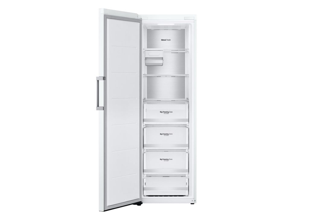 LG 324L Total No Frost Upright Freezer, Inverter Compressor, Front Open, GC-B514EQFM, thumbnail 4