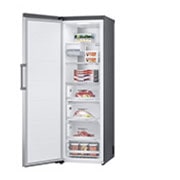 LG 324L Total No Frost Upright Freezer,  Smart Inverter Compressor, Stainless Steel Finish, GC-B514ELFM, thumbnail 5