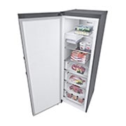 LG 324L Total No Frost Upright Freezer,  Smart Inverter Compressor, Stainless Steel Finish, GC-B514ELFM, thumbnail 7