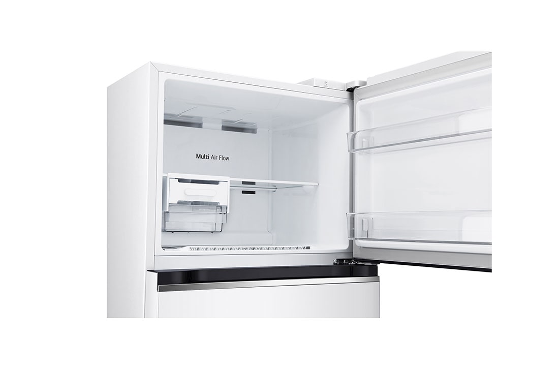 LG Top freezer Refrigerator 360L Gross Capacity, Smart Inverter™ , White Color, GNB-542GVWP, thumbnail 8