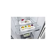 LG InstaView™ ThinQ™ 611L Side by Side Refrigerator, UVnano™, LINEARCooling™, ThinQ™ in White color, GCX-287TNW, GCX-287TVW, thumbnail 8