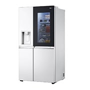 LG InstaView™ ThinQ™ 611L Side by Side Refrigerator, UVnano™, LINEARCooling™, ThinQ™ in White color, GCX-287TNW, GCX-287TVW, thumbnail 13