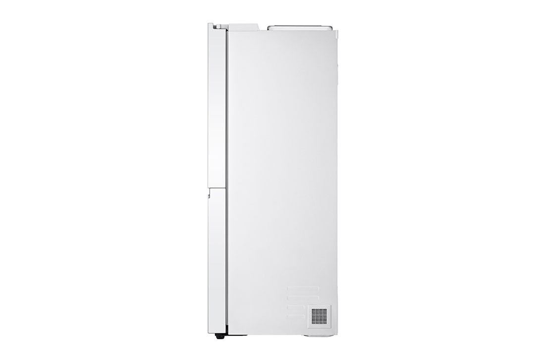 LG Side by Side 617L Refrigerator, ThinQ™, LINEARCooling™, White color, GCL-287GVW, thumbnail 13