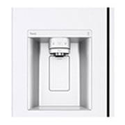 LG Side by Side 617L Refrigerator, ThinQ™, LINEARCooling™, White color, GCL-287GVW, thumbnail 5