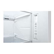 LG Side by Side 617L Refrigerator, ThinQ™, LINEARCooling™, White color, GCL-287GVW, thumbnail 7
