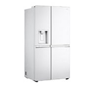 LG Side by Side 617L Refrigerator, ThinQ™, LINEARCooling™, White color, GCL-287GVW, thumbnail 11