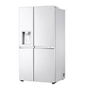 LG Side by Side 617L Refrigerator, ThinQ™, LINEARCooling™, White color, GCL-287GVW, thumbnail 12