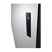 LG Side by Side 508L Refrigerator, Smart Inverter Compressor, Multi AirFlow, Silver, Drawer, GHB-247DVE, thumbnail 5