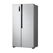 LG Side by Side 508L Refrigerator, Smart Inverter Compressor, Multi AirFlow, Silver, Right Side, GHB-247DVE, thumbnail 13