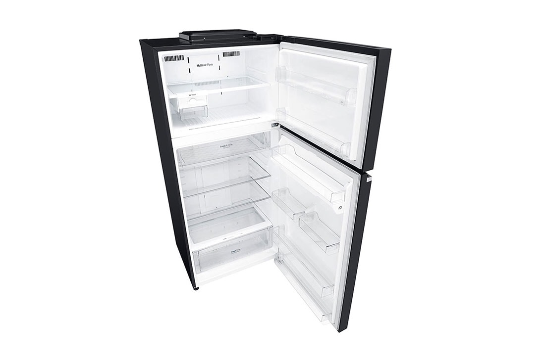 LG Top freezer 547L ,Inverter, Door Cooling+, Black Glass, GNB-762HGI, GNB-762HGI, thumbnail 9