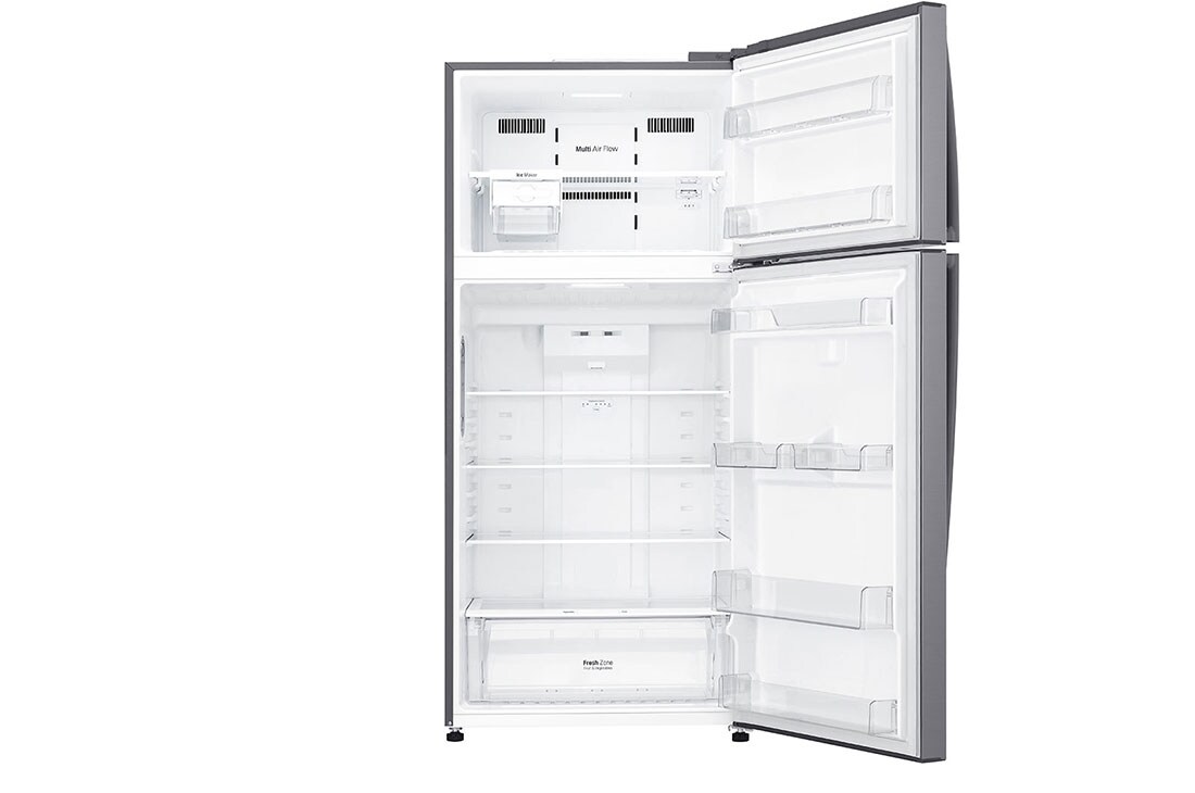 LG Top Mount Refrigerator 516L Gross Capacity, Smart Inverter Compressor, DoorCooling+™, Silver Color, GNM-642LI, GNM-642LI, thumbnail 2